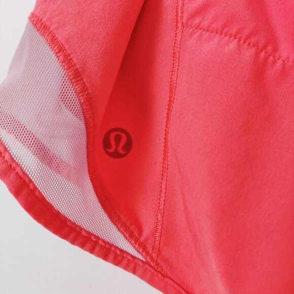Lululemon Hotty Hot Shorts Pink Size 10 Athletic Activewear Mesh - Picture 3 of 4
